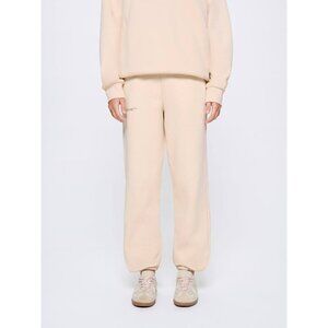 Pangaia  Womens 365 Heavyweight Track Pants in Sand Size M